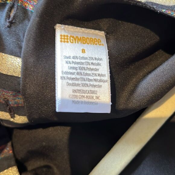 Gymboree Striped Sparkle Holiday Party Dress - Picture 7 of 8